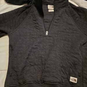 The North Face Men's Dark Gray Zip-Up Sweater